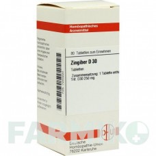 ЗИНГИБЕР (ZINGIBER) D 30 таблетки 80 шт - Гомеопатия DHU