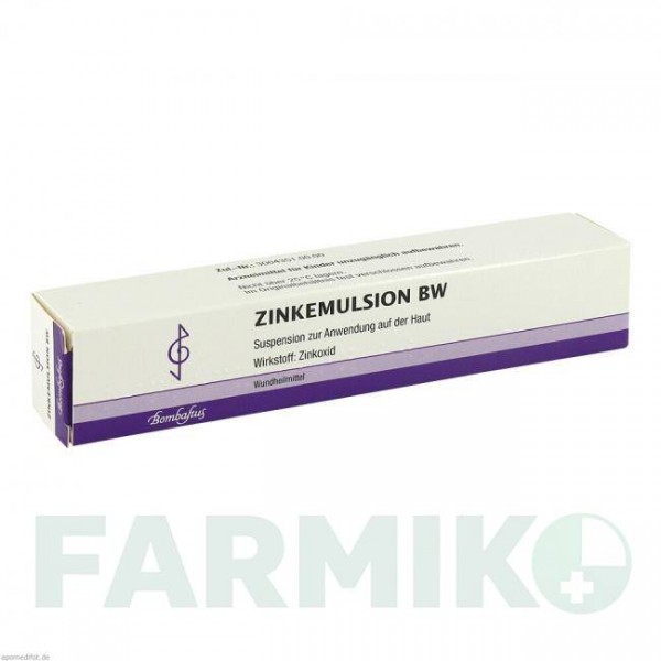 ЦИНК ЕМУЛЬСІОН (ZINK EMULSION) суспензія 50 мл - Цинку оксид BOMBASTUS-WERKE
