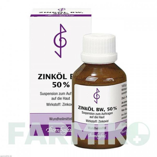 ЦИНКОЛЬ (ZINKoL) суспензия 100 г - Цинка оксид BOMBASTUS-WERKE