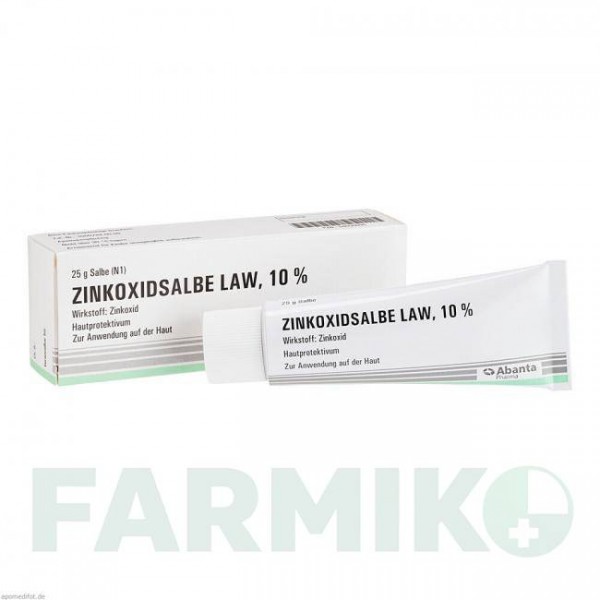 ЦИНКОКСИД (ZINKOXID) мазь 25 г - Цинка оксид ABANTA PHARMA