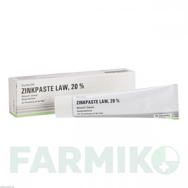 ЦИНКПАСТА (ZINKPASTE) паста 50 г - Цинка оксид ABANTA PHARMA