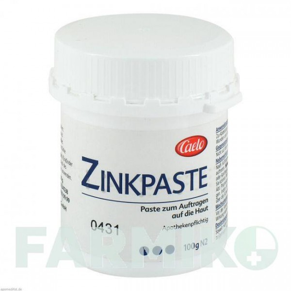 ЦИНКПАСТА (ZINKPASTE) паста 100 г - Цинку оксид CAESAR & LORETZ