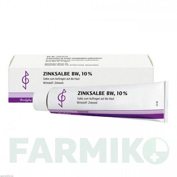 ЦИНКСАЛЬБЕ (ZINKSALBE) мазь 100 мл - Цинка оксид BOMBASTUS-WERKE