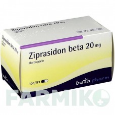 ЗИПРАЗИДОН (ZIPRASIDON) 20 мг капсулы 100 шт - Зипразидон BETAPHARM