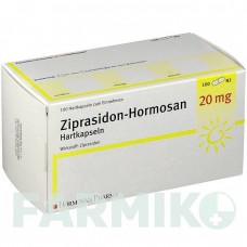 ЗИПРАЗИДОН (ZIPRASIDON) 20 мг капсулы 100 шт - Зипразидон HORMOSAN PHARMA