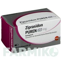 ЗИПРАЗИДОН (ZIPRASIDON) 20 мг капсули 100 шт - Зипразидон PUREN PHARMA