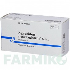 ЗИПРАЗИДОН (ZIPRASIDON) 40 мг капсули 60 шт - Зипразидон NEURAXPHARM