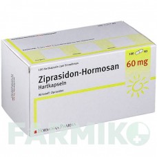 ЗИПРАЗИДОН (ZIPRASIDON) 60 мг капсулы 100 шт - Зипразидон HORMOSAN PHARMA