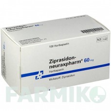 ЗИПРАЗИДОН (ZIPRASIDON) 60 мг капсулы 60 шт - Зипразидон NEURAXPHARM
