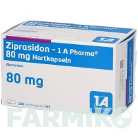 ЗИПРАЗИДОН (ZIPRASIDON) 80 мг капсулы 30 шт - Зипразидон 1 A PHARMA