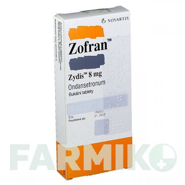 ЗОФРАН (ZOFRAN) 8 мг таблетки 10 шт - Ондансетрон ACA MULLER-ADAG PHARMA