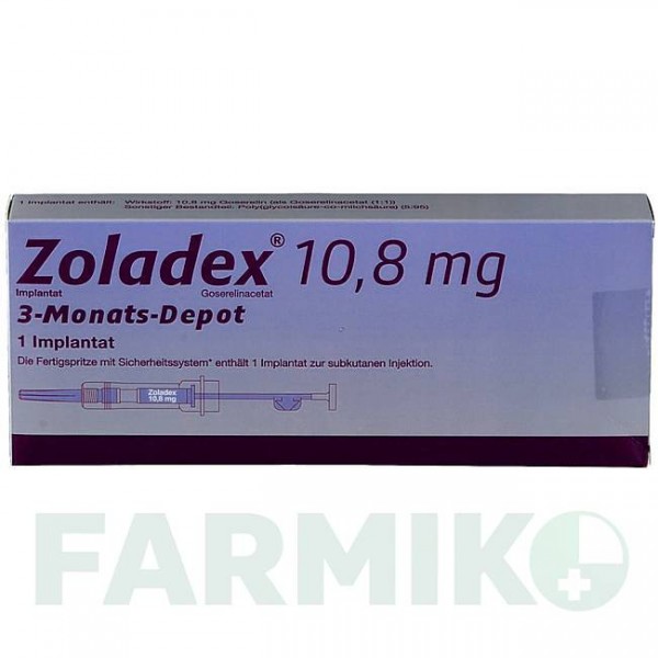 ЗОЛАДЕКС (ZOLADEX) 10,8 мг имплантат 2 шт - Гозерелин ABACUS MEDICINE