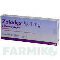 ЗОЛАДЕКС (ZOLADEX) 10,8 мг имплантат 1 шт - Гозерелин DOCPHARM