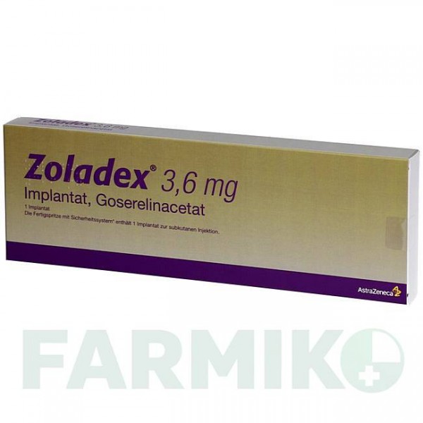 ЗОЛАДЕКС (ZOLADEX) 3,6 мг імплантат 1 шт - Гозерелін 1 0 1 CAREFARM