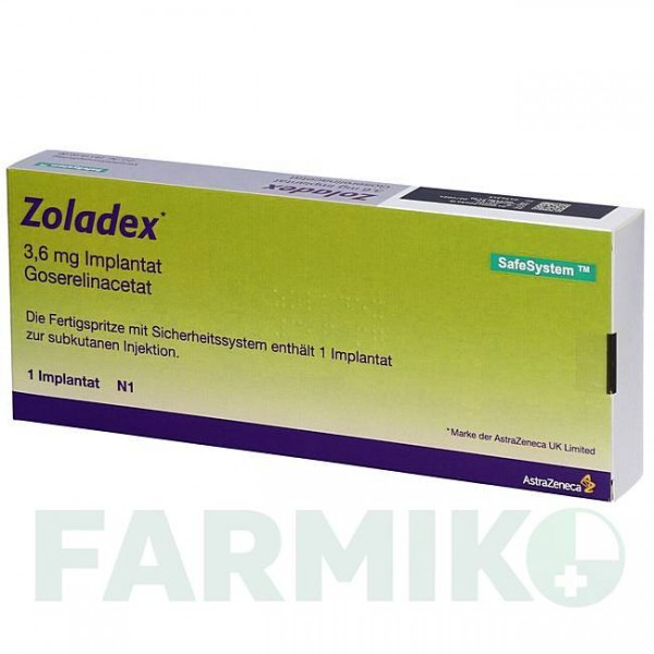 ЗОЛАДЕКС (ZOLADEX) 3,6 мг имплантат 1 шт - Гозерелин EMRA-MED