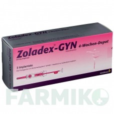 ЗОЛАДЕКС ГИН (ZOLADEX GYN) 3,6 мг имплантат 3x1 шт - Гозерелин ASTRAZENECA