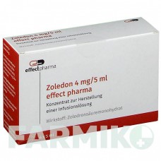 ЗОЛЕДОН (ZOLEDON) 4 мг/5 мл концентрат 4 шт - Золедроновая кислота EFFECT PHARMA
