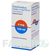 ЗОЛЕДРОНСАУР (ZOLEDRONSAURE) 4 мг/100 мл розчин 1 шт - Золедронова кислота MEDAC