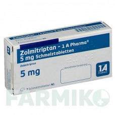 ЗОЛМИТРИПТАН (ZOLMITRIPTAN) 5 мг таблетки 2 шт - Золмитриптан 1 A PHARMA