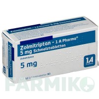 ЗОЛМИТРИПТАН (ZOLMITRIPTAN) 5 мг таблетки 12 шт - Золмитриптан 1 A PHARMA