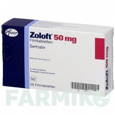 ЗОЛОФТ (ZOLOFT) 50 мг таблетки 50 шт - Сертралин EMRA-MED