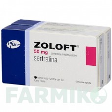 ЗОЛОФТ (ZOLOFT) 50 мг таблетки 50 шт - Сертралин KOHLPHARMA