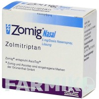 ЗОМИГ (ZOMIG) 5 мг/доза спрей 2 шт - Золмитриптан KOHLPHARMA