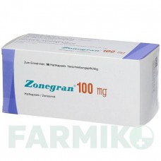 ЗОНЕГРАН (ZONEGRAN) 100 мг капсулы 98 шт - Зонисамид ABACUS MEDICINE