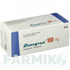 ЗОНЕГРАН (ZONEGRAN) 100 мг капсули 98 шт - Зонісамід AMDIPHARM