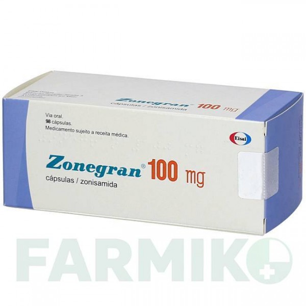 ЗОНЕГРАН (ZONEGRAN) 100 мг капсули 98 шт - Зонісамід CC PHARMA