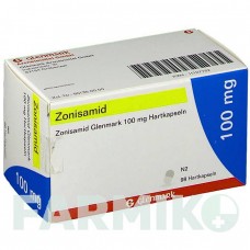 ЗОНІСАМІД (ZONISAMID) 100 мг капсули 98 шт - Зонісамід GLENMARK