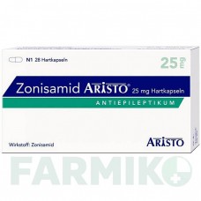 ЗОНІСАМІД (ZONISAMID) 25 мг капсули 28 шт - Зонісамід ARISTO PHARMA