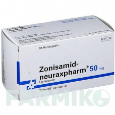 ЗОНІСАМІД (ZONISAMID) 50 мг капсули 98 шт - Зонісамід NEURAXPHARM
