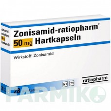 ЗОНІСАМІД (ZONISAMID) 50 мг капсули 28 шт - Зонісамід RATIOPHARM