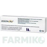 ЗОСТАВАКС (ZOSTAVAX) шприци 0,65 мл - Вирус Зостер живой аттенуированный MSD