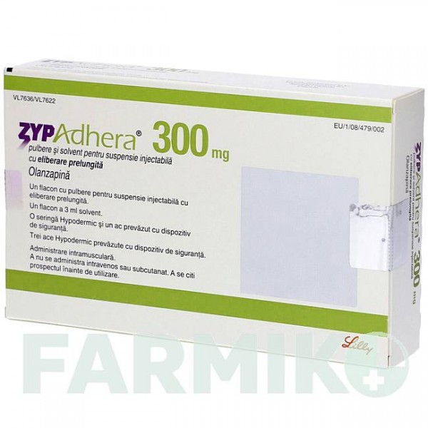 ЗИПАДЕРА (ZYPADHERA) 300 мг порошок 1 набор - Оланзапин CC PHARMA