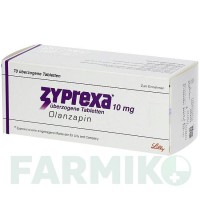 ЗИПРЕКСА (ZYPREXA) 10 мг таблетки 70 шт - Оланзапин KOHLPHARMA
