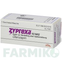 ЗИПРЕКСА (ZYPREXA) 10 мг порошок 1 шт - Оланзапин LILLY