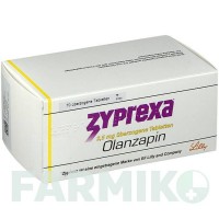 ЗІПРЕКСА (ZYPREXA) 2,5 мг таблетки 70 шт - Оланзапін DOCPHARM