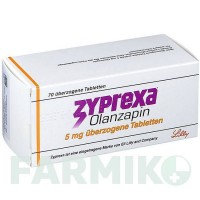 ЗІПРЕКСА (ZYPREXA) 5 мг таблетки 70 шт - Оланзапін DOCPHARM