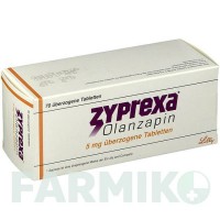 ЗІПРЕКСА (ZYPREXA) 5 мг таблетки 70 шт - Оланзапін KOHLPHARMA