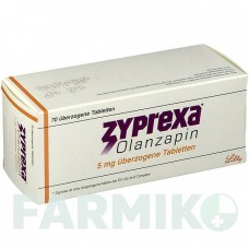 ЗІПРЕКСА (ZYPREXA) 5 мг таблетки 70 шт - Оланзапін KOHLPHARMA