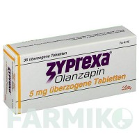 ЗИПРЕКСА (ZYPREXA) 5 мг таблетки 35 шт - Оланзапин LILLY