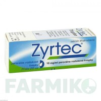 ЗИРТЕК (ZYRTEC) капли 20 мл - Цетиризин EMRA-MED