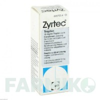 ЗІРТЕК (ZYRTEC) краплі 20 мл - Цетиризин KOHLPHARMA