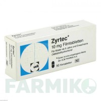 ЗІРТЕК (ZYRTEC) таблетки 50 шт - Цетиризин KOHLPHARMA